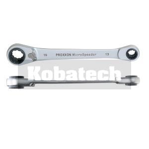 Proxxon kľúč očko račnový  ,10-13-17-19 mm Quadruple MicroSpeeder, 23236