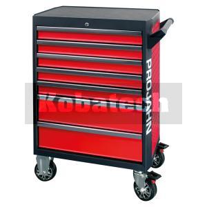 PROJAHN Pojazdný BOX GALAXY-bez náradia, červený, 5501-10