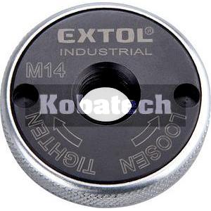 Extol Industrial Matica rýchloupínacie pre brúsky, 115-230mm click-nut, M14, 8798050