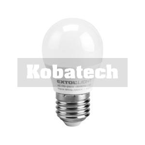 Extol Light Žiarovka LED MINI, 5W, 410lm, E27, pr. baňky 45mm, 43006